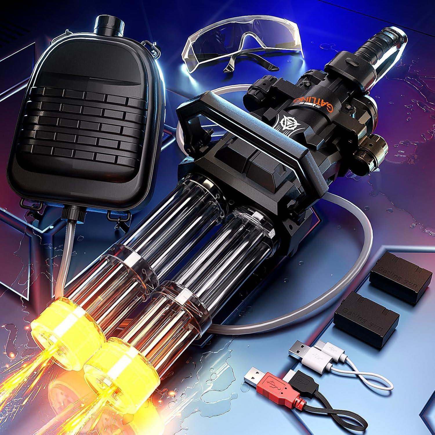 HYDRO GATLING DOBLE CAÑÓN X 1 Und